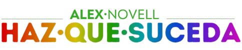 logo Alex Novell Haz que suceda sol low